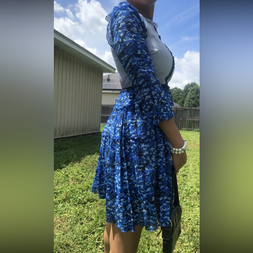 Rary Blue Dress Made in Italy